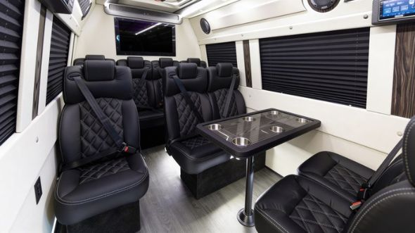 10 passenger sprinter van interior glendale