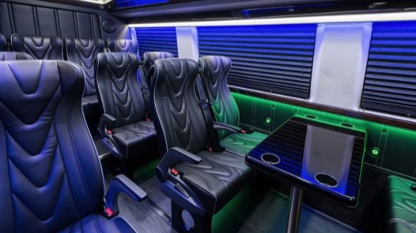 20 passenger sprinter van interior peoria