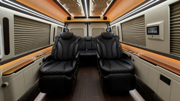 8 passenger sprinter van interior avondale
