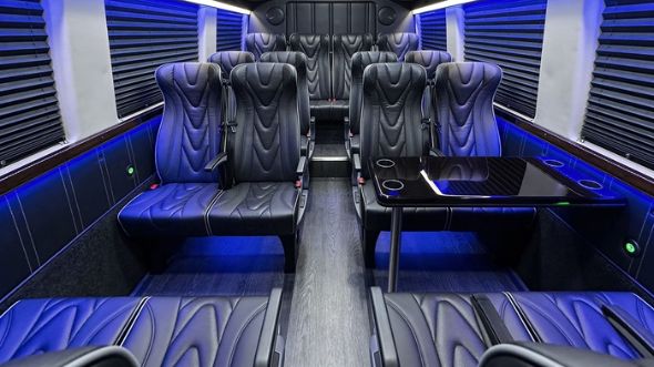 scottsdale 20 passenger sprinter van interior