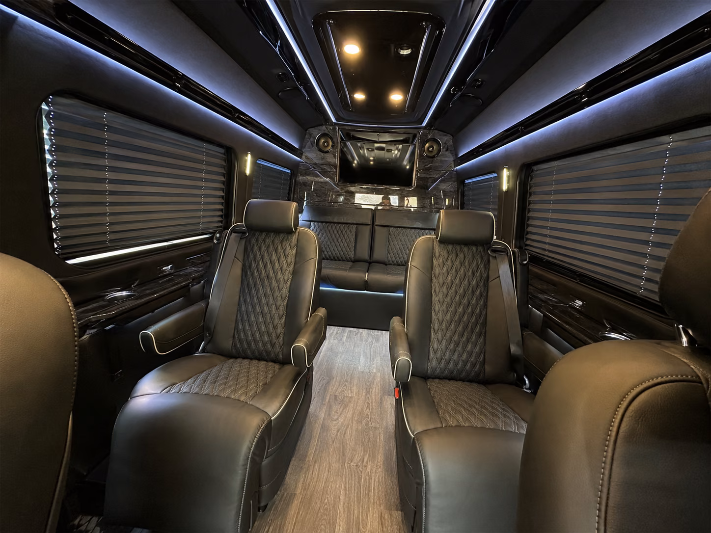 scottsdale 18 passenger sprinter van inside