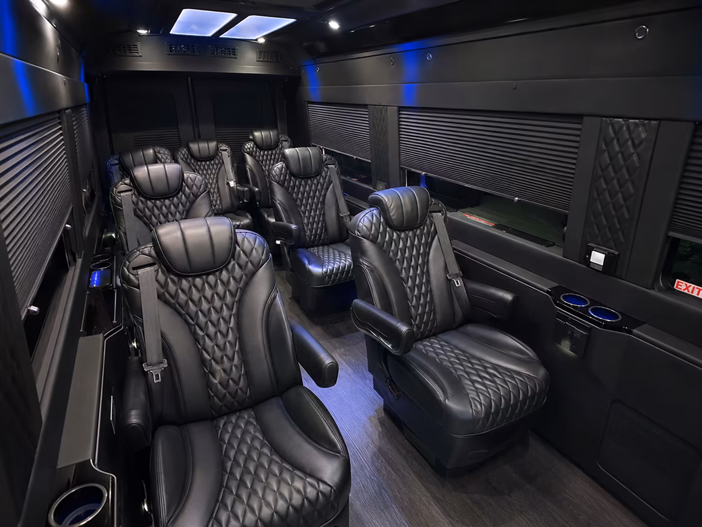 scottsdale 20 passenger sprinter van inside