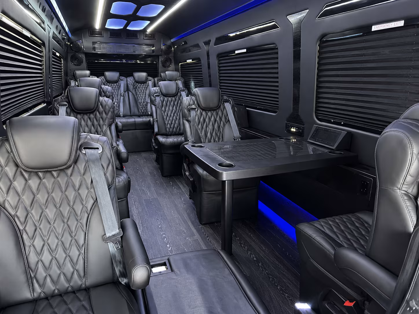 scottsdale 20 passenger sprinter van interior