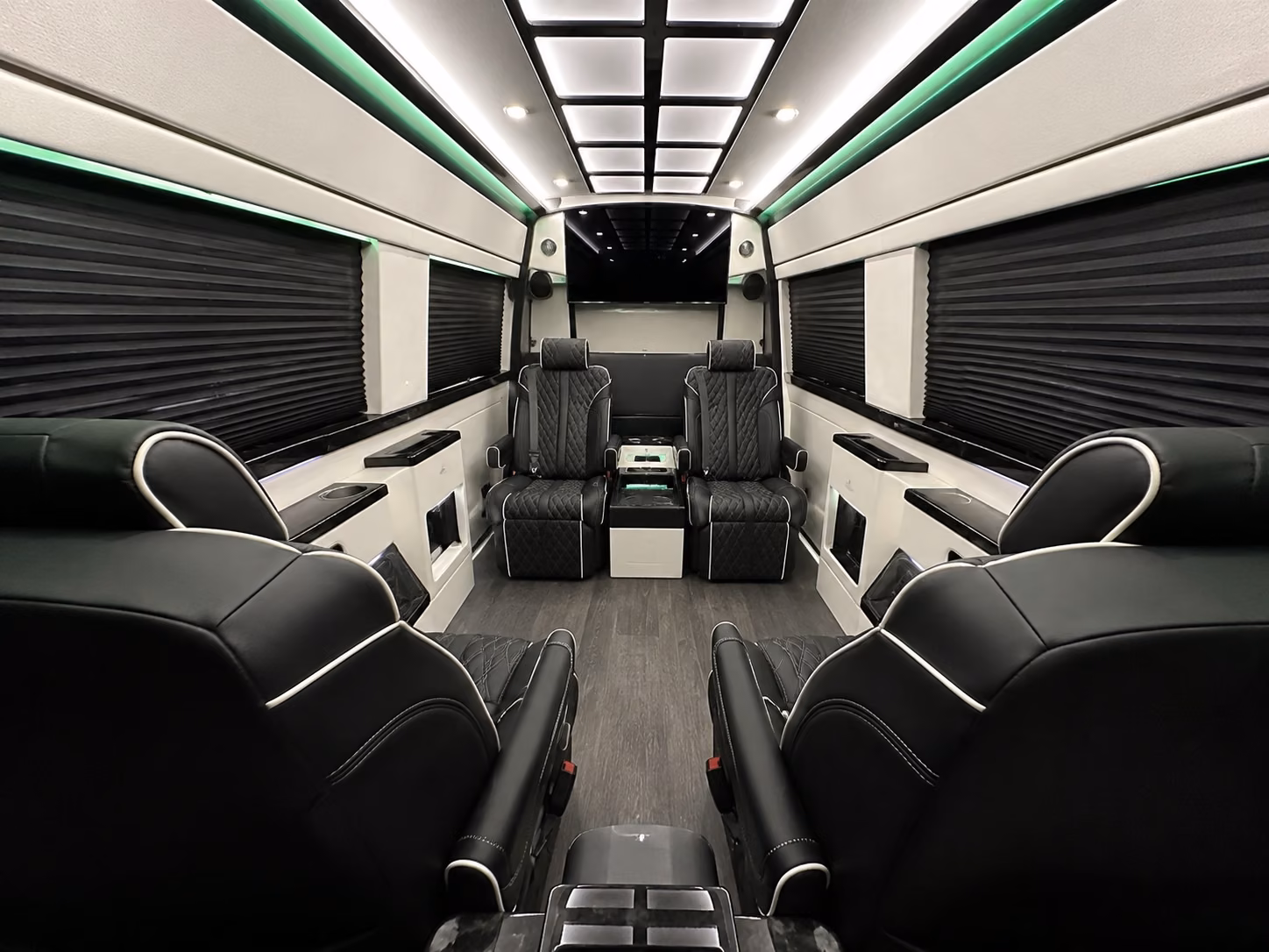 scottsdale 8 passenger sprinter van inside